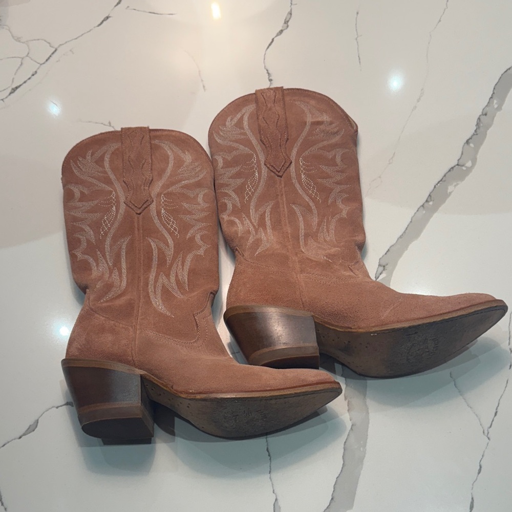Idyllwind Tan Leather Cowboy Boots
